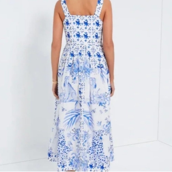 NWOT Tuckernuck X LouLou Baker - Painted Safari Vita Dress - Size Small - Picture 2 of 7